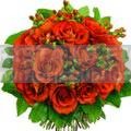 AUTUMN BOUQUET WITH FLOWERS AND MIXED HYPPERICUM - DELIVERY FLOWERS AT HOME IN DAYS