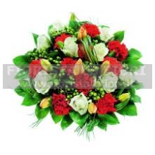 Bouquet di fiori misti con verde